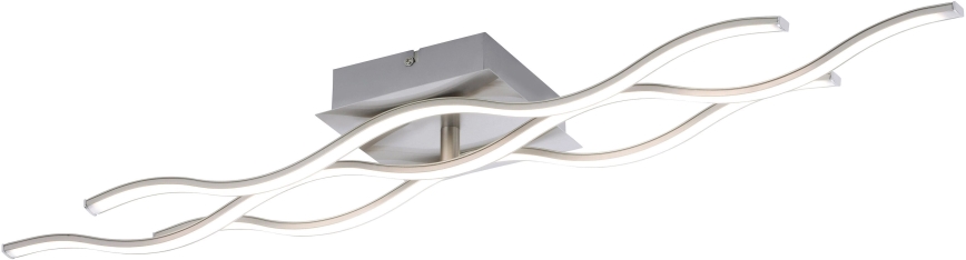 JUST LIGHT. 16266-55 - LED loftlampe dæmpbar RGB-farver LOLA WAVE LED/30W/230V 2700-5000K + fjernbetjening