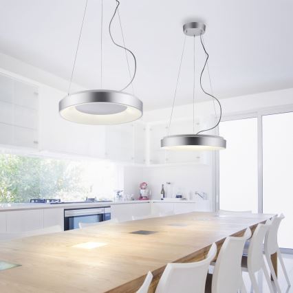 JUST LIGHT. 17075-21 - LED pendel dæmpbar KETO ANIKA LED/26,5W/230V 2700-5000K + fjernbetjening