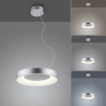 JUST LIGHT. 17075-21 - LED pendel dæmpbar KETO ANIKA LED/26,5W/230V 2700-5000K + fjernbetjening