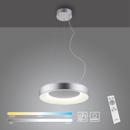 JUST LIGHT. 17075-21 - LED pendel dæmpbar KETO ANIKA LED/26,5W/230V 2700-5000K + fjernbetjening