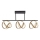 JUST LIGHT. 6245-18 - LED loftlampe dæmpbar LOOP 3xLED/11W/230V 2700-5000K + fjernbetjening