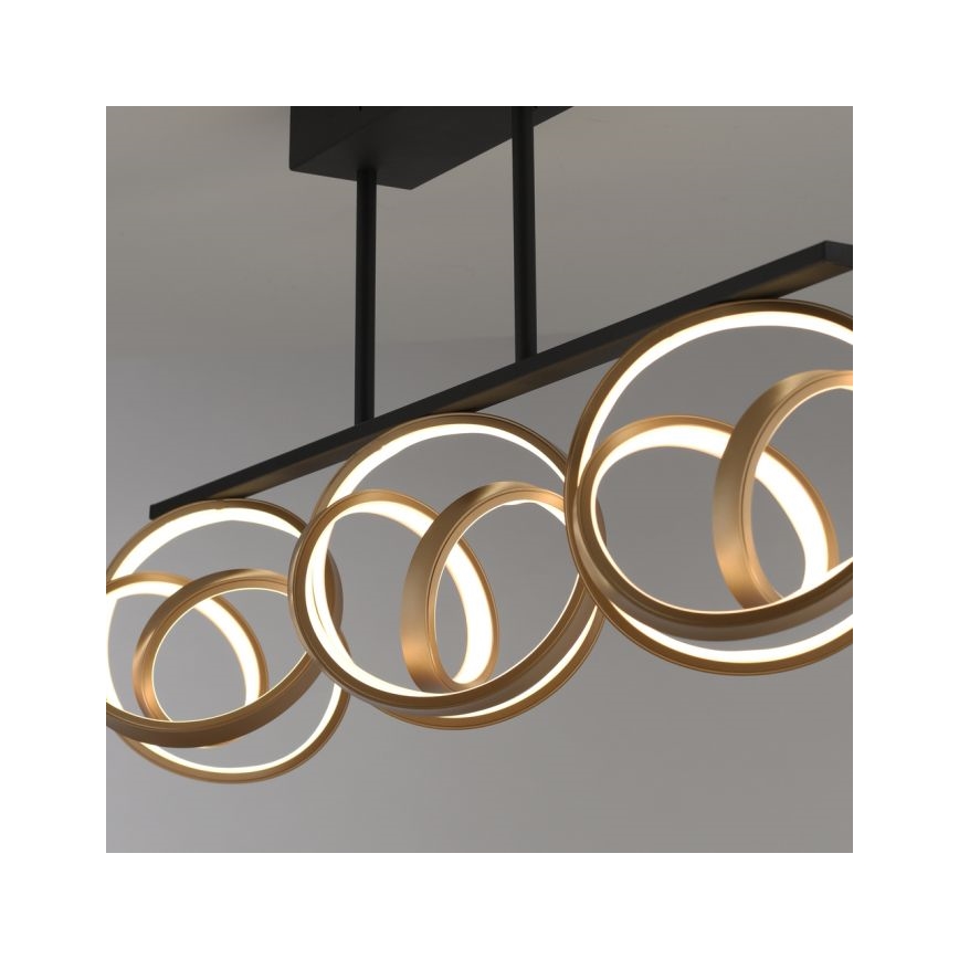 JUST LIGHT. 6245-18 - LED loftlampe dæmpbar LOOP 3xLED/11W/230V 2700-5000K + fjernbetjening