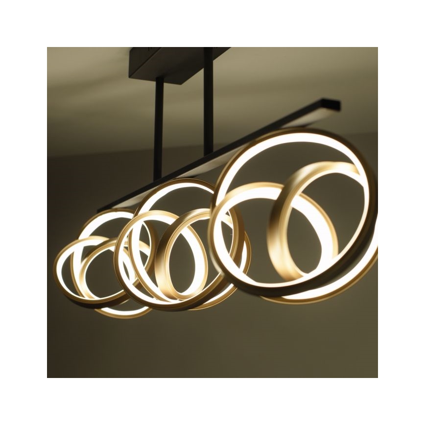 JUST LIGHT. 6245-18 - LED loftlampe dæmpbar LOOP 3xLED/11W/230V 2700-5000K + fjernbetjening