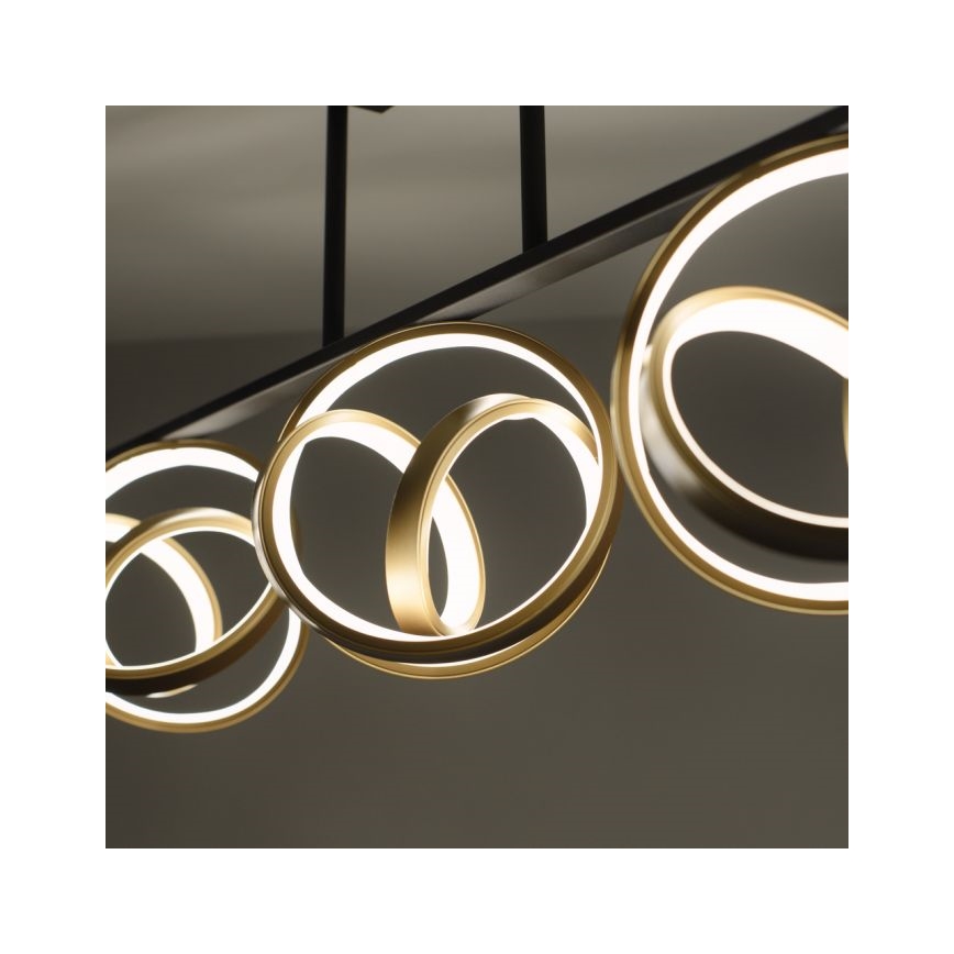 JUST LIGHT. 6245-18 - LED loftlampe dæmpbar LOOP 3xLED/11W/230V 2700-5000K + fjernbetjening