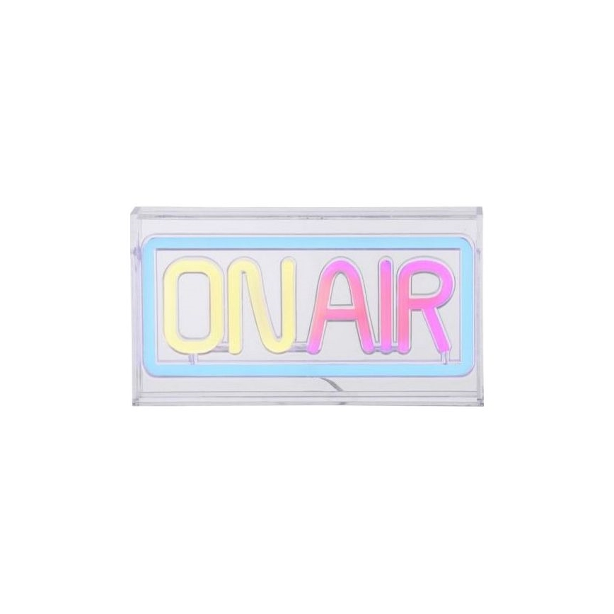 JUST LIGHT. 85013-70 - LED Neon bord dekoration NEON LED/4W/5V On Air