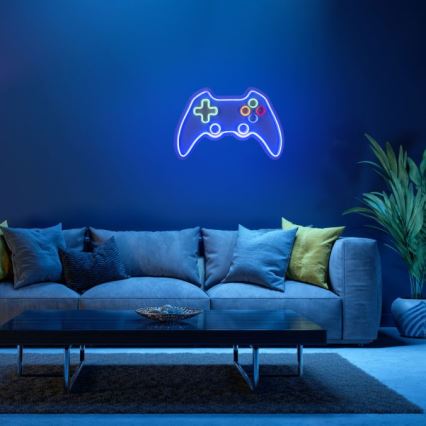 JUST LIGHT. 85022-70 - LED Vægdekoration neon NEON 1xLED/6,5W/5V gamer