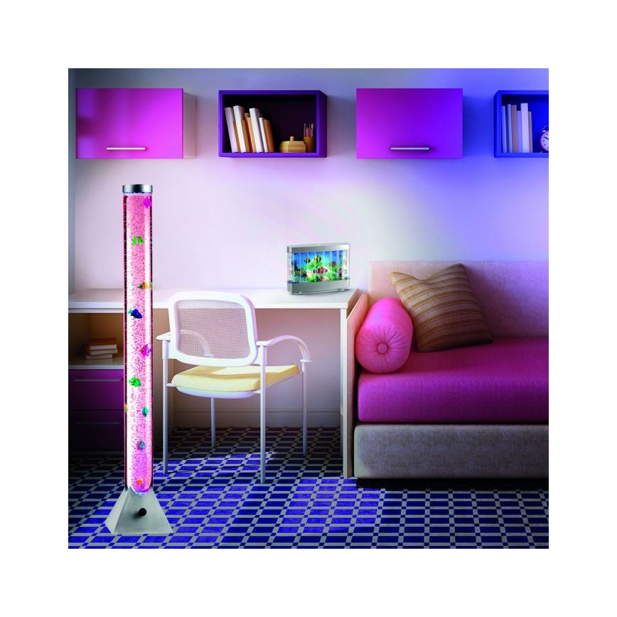 JUST LIGHT. 85106-55 - LED RGB Dekorativ gulvlampe AVA 12xLED/0,06W/230V