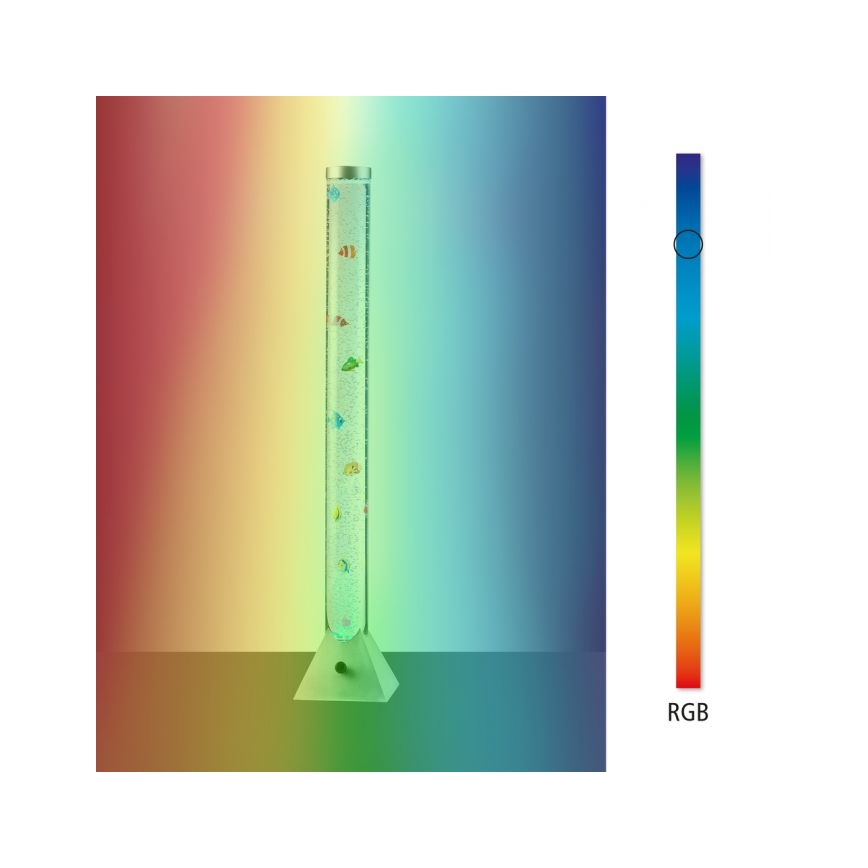 JUST LIGHT. 85106-55 - LED RGB Dekorativ gulvlampe AVA 12xLED/0,06W/230V