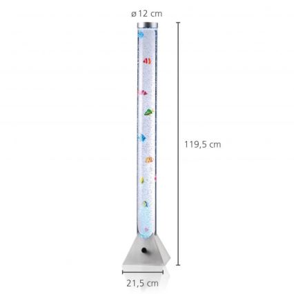 JUST LIGHT. 85106-55 - LED RGB Dekorativ gulvlampe AVA 12xLED/0,06W/230V