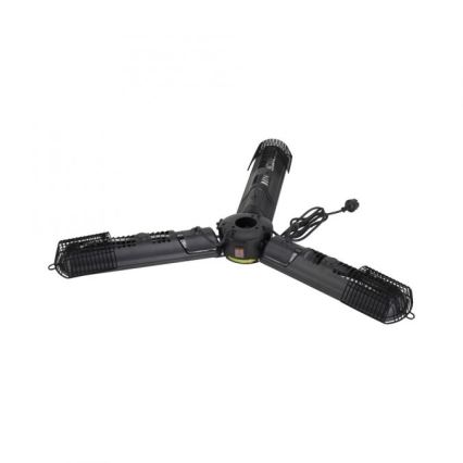 JUST LIGHT. 99513-18 - Udendørs varmeelement GLOW 3x650W/1300W/2000W/230V IP34