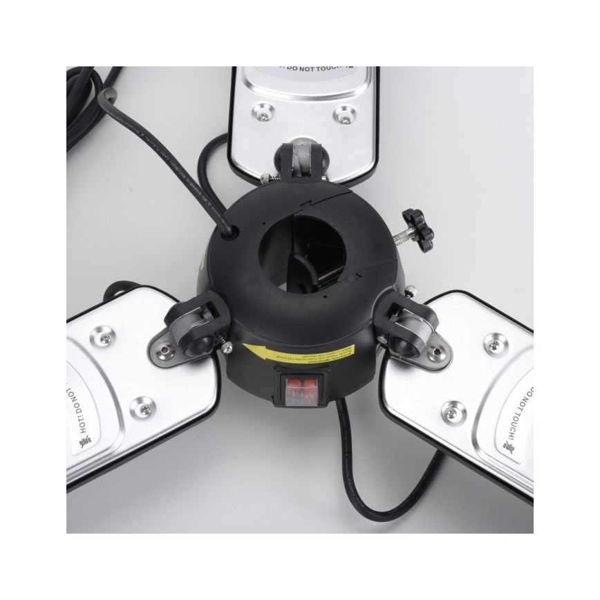 JUST LIGHT. 99513-18 - Udendørs varmeelement GLOW 3x650W/1300W/2000W/230V IP34
