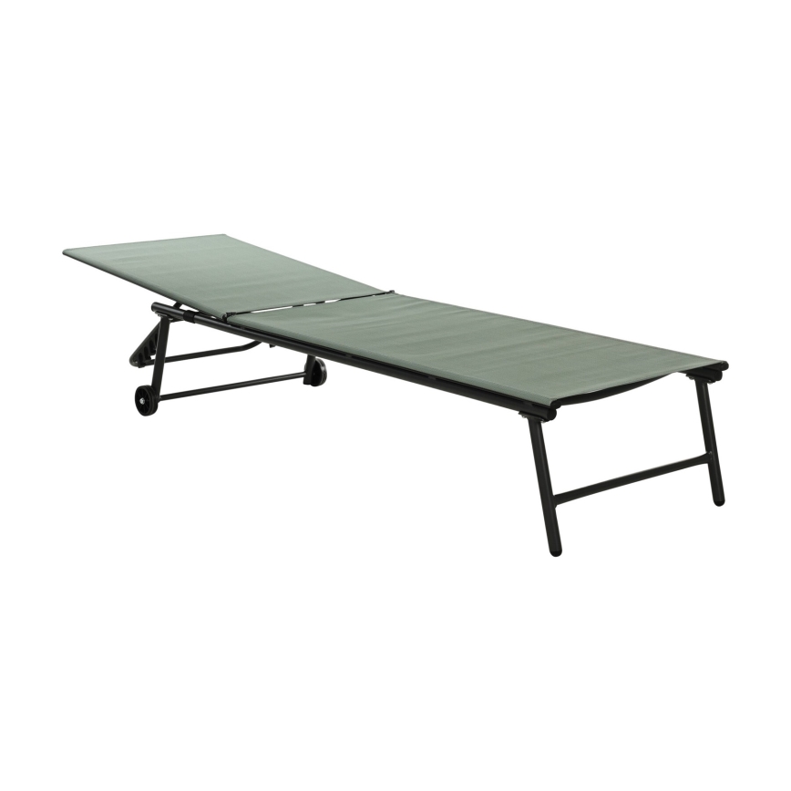 Justerbar liggestol TERA 57x185 cm grøn