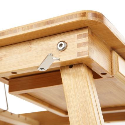 Justerbart computerbord til sengen LAT, brun