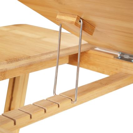Justerbart computerbord til sengen LAT, brun