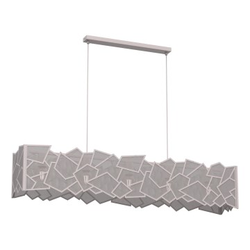 Kabelophængt pendel CAMO 5xE27/15W/230V, beige