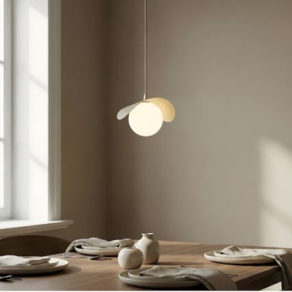 Kabelophængt pendel RITUAL 1xG9/8W/230V beige