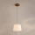Kabelpendel AIDA 1xE27/15W/230V Ø 25 cm eg/creme