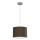 Kabelpendel ARDEN 1x E27/15W/230V Ø 25 cm, beige/brun