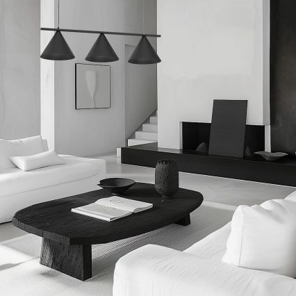 Kabelpendel CAPITAL 3xGX53/15W/230V, sort