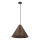 Kabelpendel CONO 1xE27/40W/230V mahognifiner