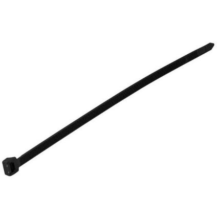 Kabelstrips i plast 2,5x100 mm 100 stk. sort