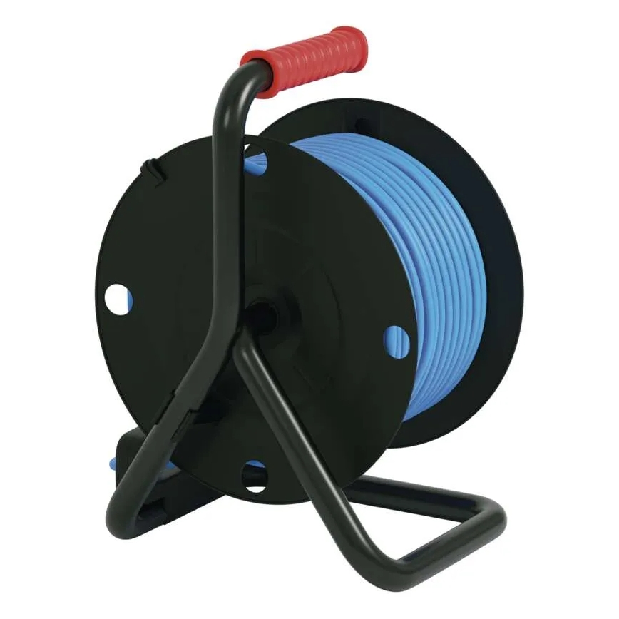 Kabeltromle med 4 stik 25 m silikone IP44