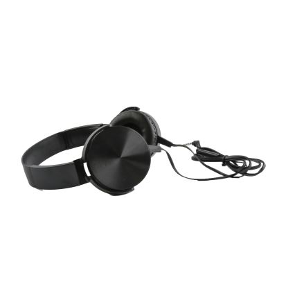 Kablede hovedtelefoner med mikrofon mini-jack C