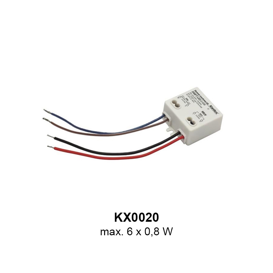 LED natlampe 1xLED/0,8W/12V
