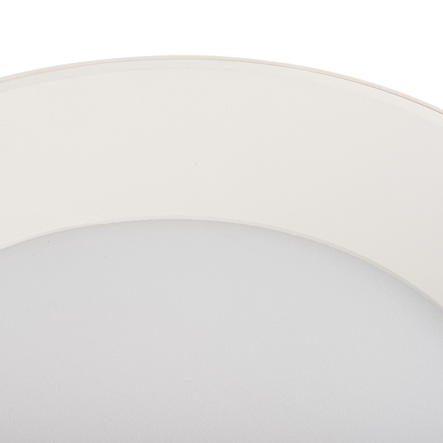 LED-spot SONOR LED/6W/230V 3000/4000/5700K + LED/1,5W 2200K Ø 9 cm hvid