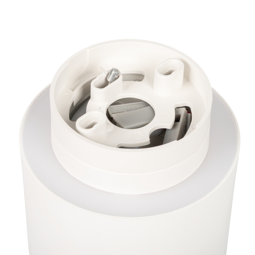 LED-spot SONOR LED/6W/230V 3000/4000/5700K + LED/1,5W 2200K Ø 9 cm hvid
