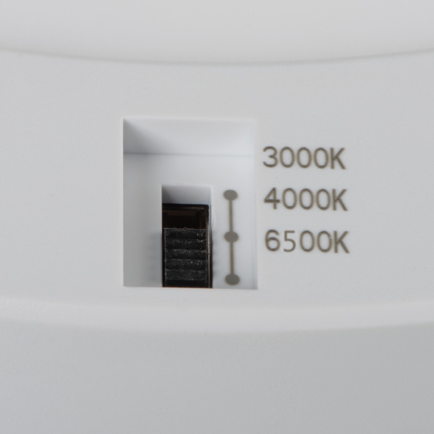 LED Loft/Indbygningslampe med bevægelsessensor 02.01.2001 ERGA LED/17W/230V 3000/4000/6500K hvid