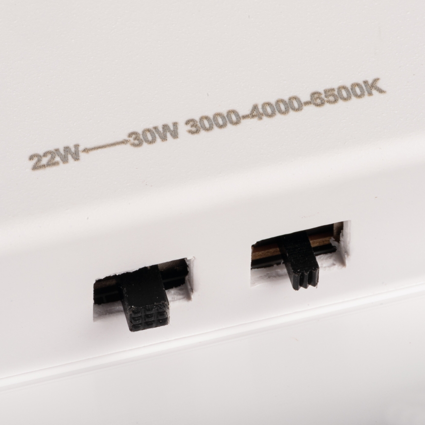 LED loftlampe VARSO LED/22/30W/230V 3000/4000/6500K Ø 33 cm IP54