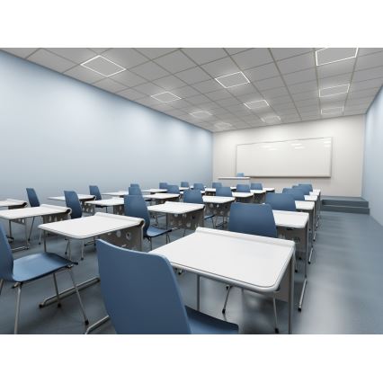 LED Indbygningsramme AVAR LED/40W/230V 4000K 59x59 cm