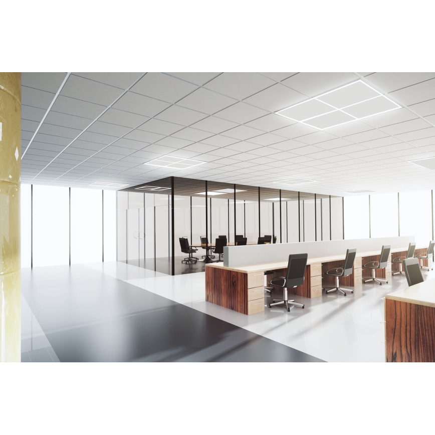 LED Indbygningsramme AVAR LED/32W/230V 4000K UGR&lt;19 59,5x59,5 cm