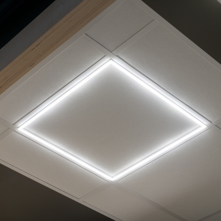 LED Indbygningsramme AVAR LED/32W/230V 3000/4000/6500K 59x59 cm