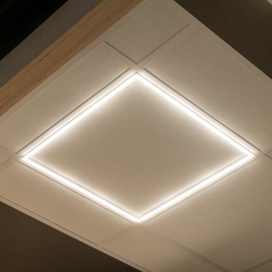 LED Indbygningsramme AVAR LED/32W/230V 3000/4000/6500K 59x59 cm