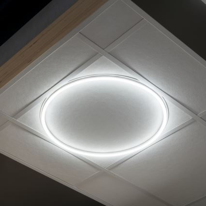 LED Indbygningsramme AVAR LED/40W/230V 4000K diameter 59 cm