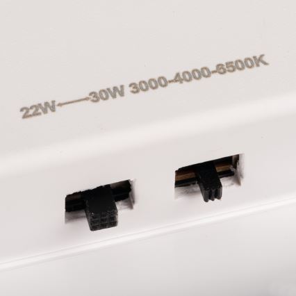 LED loftlampe med bevægelses- og skumringssensor VARSO LED/22/30W/230V 3000/4000/6500K Ø 33 cm IP54