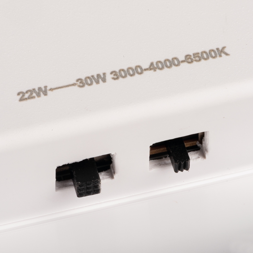 LED loftlampe med bevægelses- og skumringssensor VARSO LED/22/30W/230V 3000/4000/6500K Ø 33 cm IP54