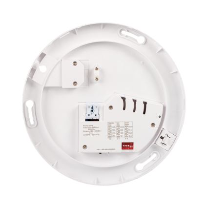 LED loftlampe med bevægelses- og skumringssensor VARSO LED/22/30W/230V 3000/4000/6500K Ø 33 cm IP54