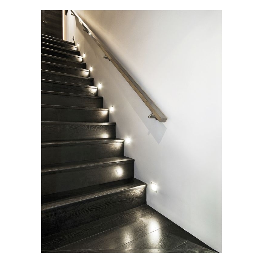 LED trappelampe med sensor LED/0,8W/12V 3000K