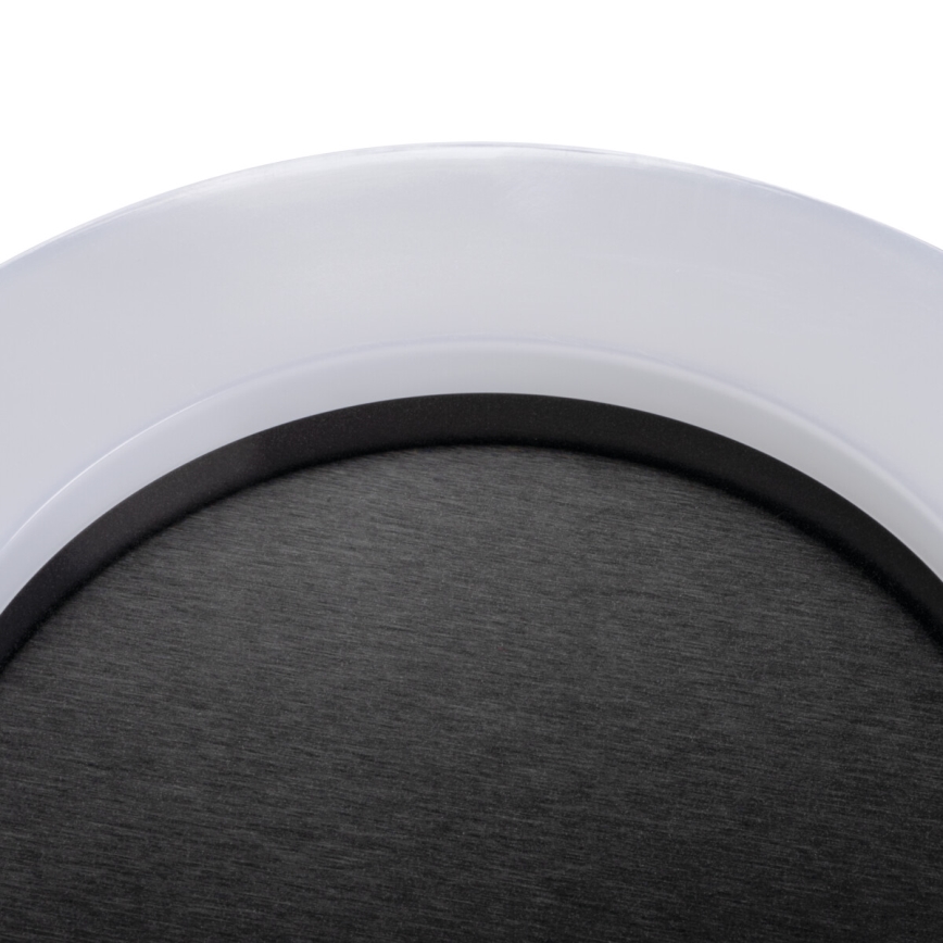 Udendørs LED loftlampe TURA LED/15W/230V 4000K IP54 sort