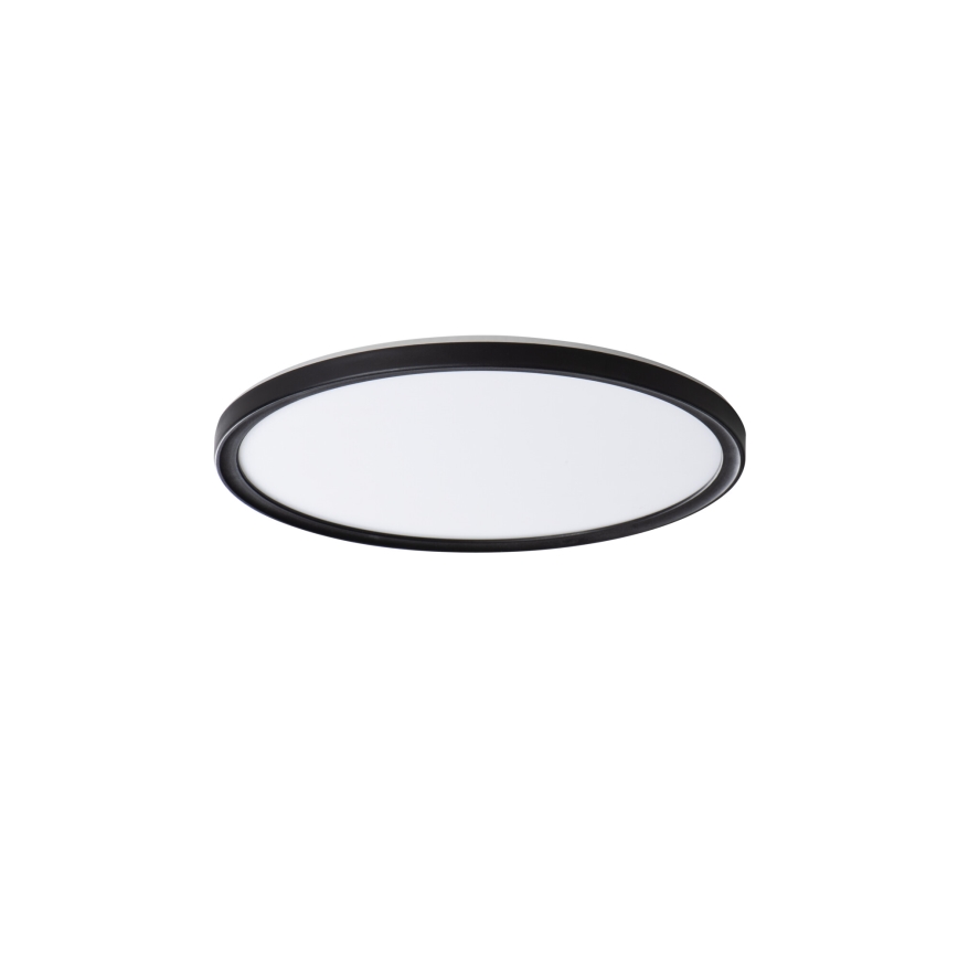 LED loftlampe til badeværelse AZPO LED/11,8W/230V diameter 22,5 cm IP54 sort