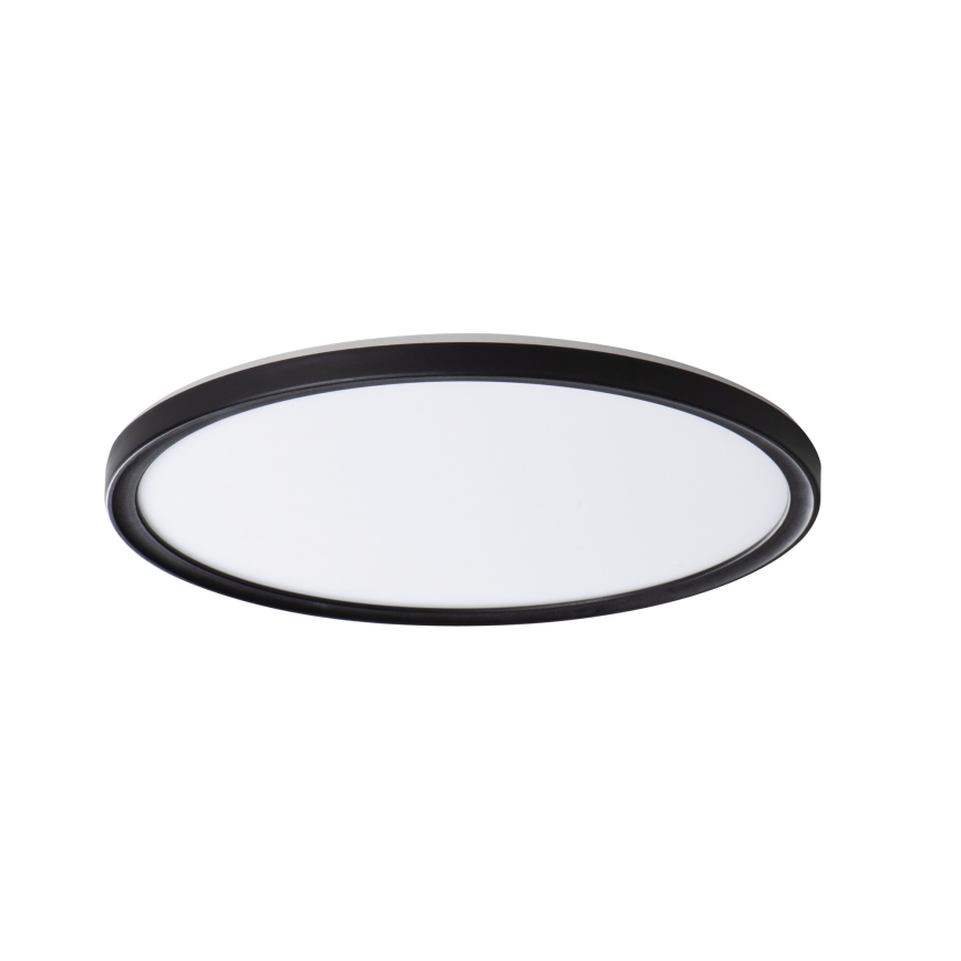 LED loftlampe til badeværelse AZPO LED/18,5W/230V diameter 29 cm IP54 sort