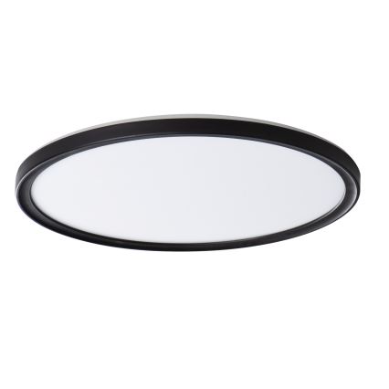 LED loftlampe til badeværelse AZPO LED/22W/230V diameter 42 cm IP54 sort