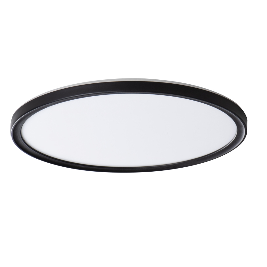 LED loftlampe til badeværelse AZPO LED/22W/230V diameter 42 cm IP54 sort
