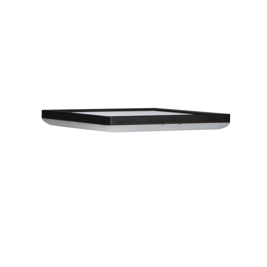LED loftlampe til badeværelse AZPO LED/12,3W/230V IP54 sort
