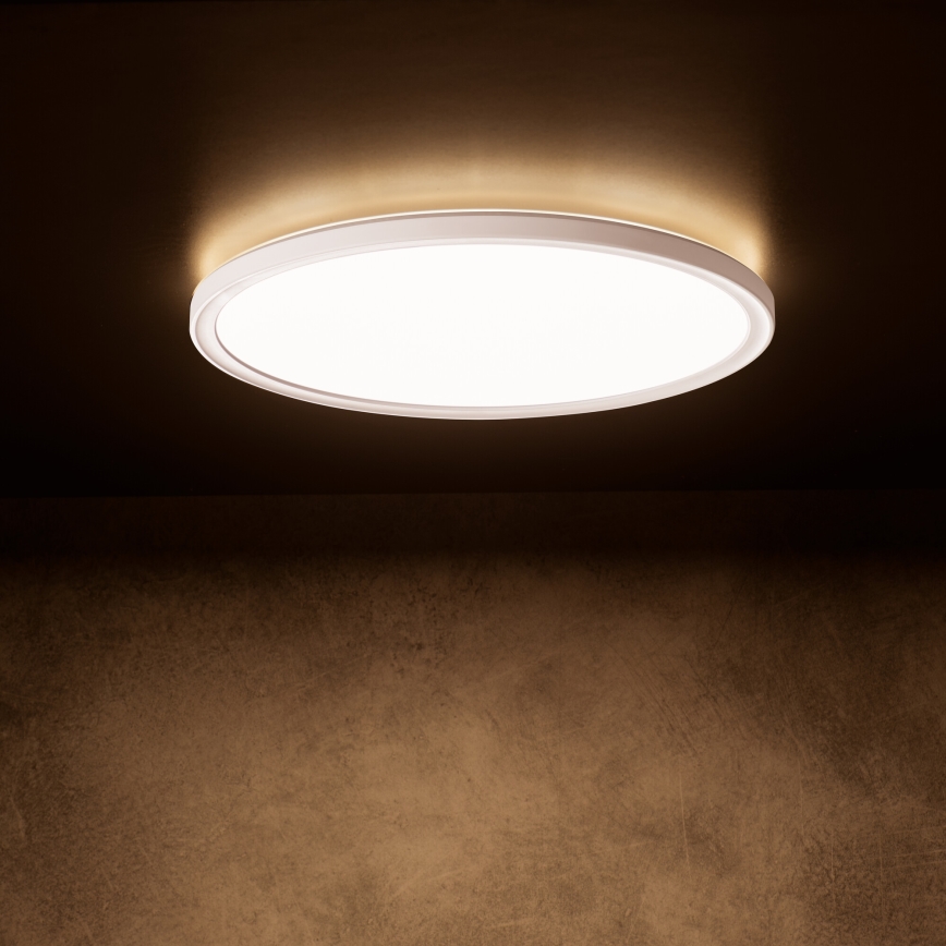 LED loftlampe AZPO LED/18,5W/230V 3000/4000/6000K Ø 29 cm IP54 hvid