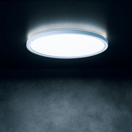 LED loftlampe AZPO LED/18,5W/230V 3000/4000/6000K Ø 29 cm IP54 hvid
