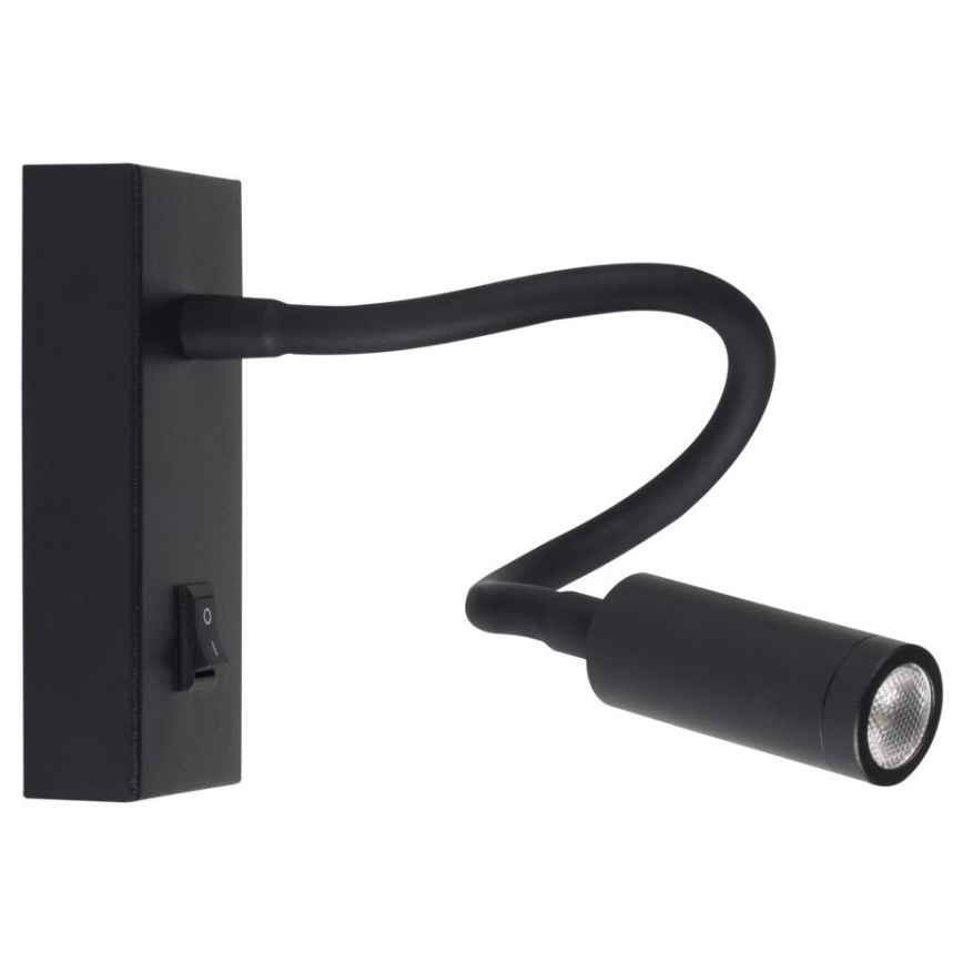 Fleksibel LED lampe TONIL LED/2,7W/230V sort